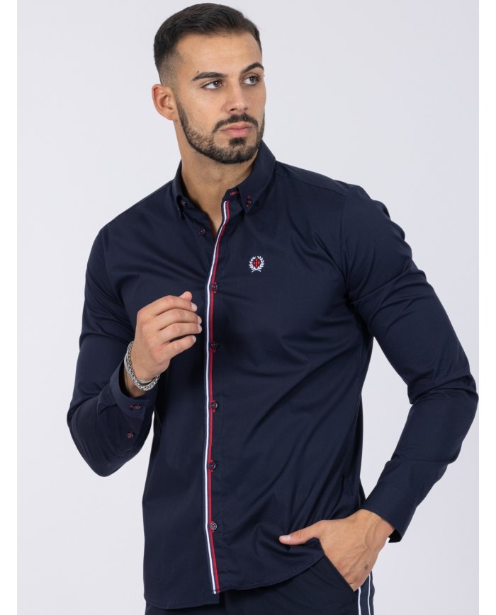 CAMISA SMK WHITE MARINE