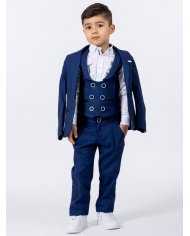 BLAZER SMKIDS WHITE SCARF