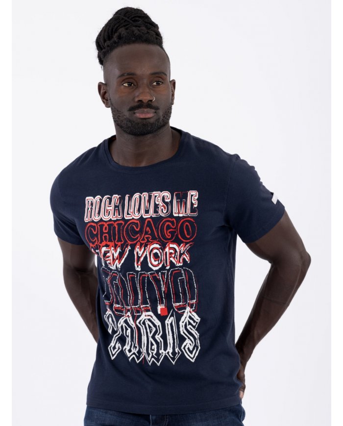 T-SHIRT SMK ROCK LOVES ME