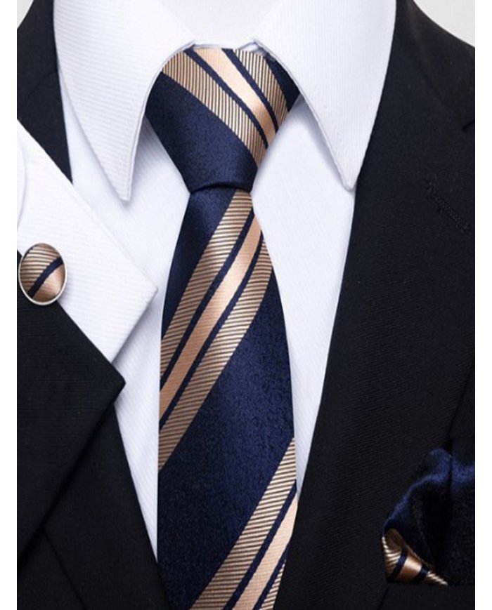 CONJUNTO GRAVAT 3 100% POLIESTER 