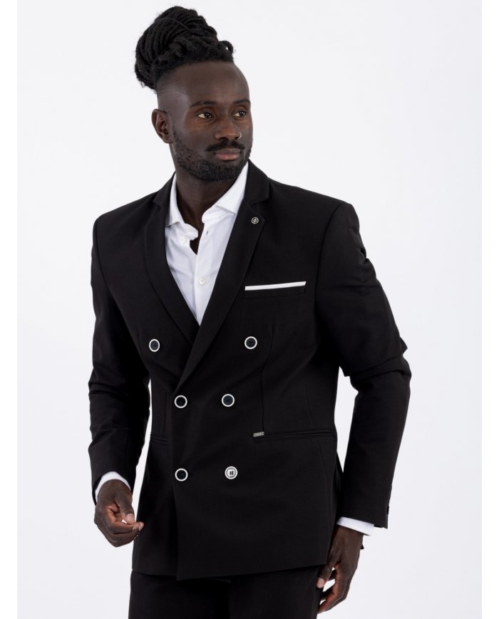 BLAZER SMK DOUBLE-BREASTE
