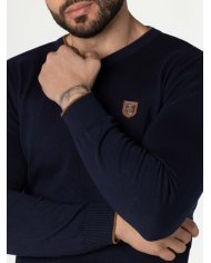 CAMISOLA SMK MARINHO CHAPA CAMEL