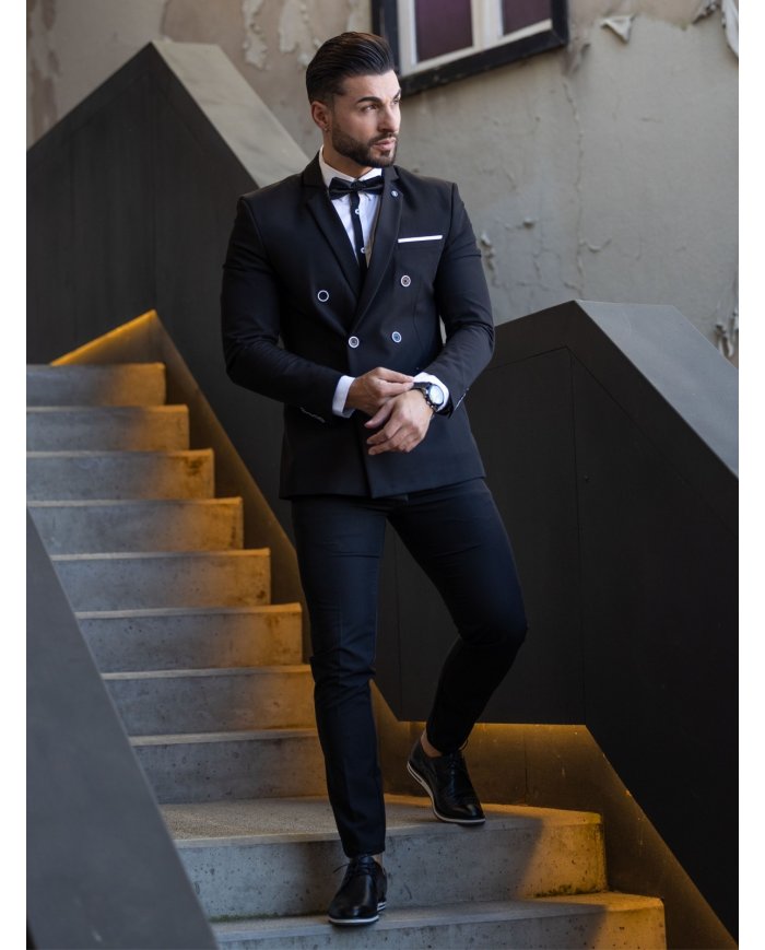 BLAZER SMK DOUBLE-BREASTE