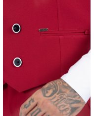 COLETE SMK VERMELHO VIVO