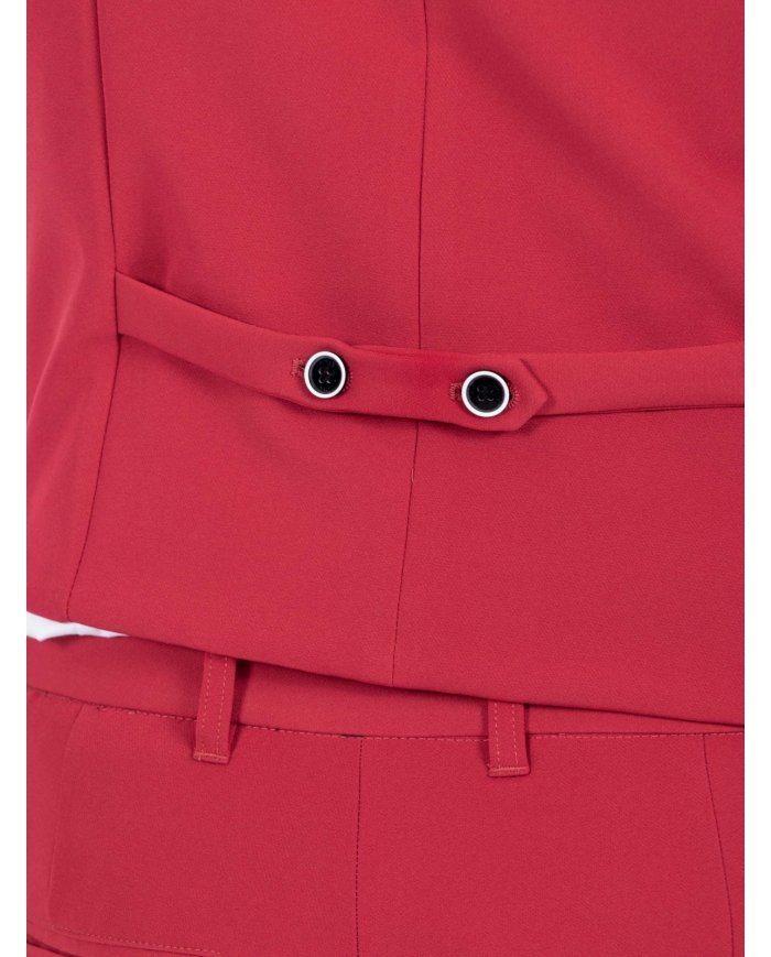 COLETE SMK VERMELHO VIVO