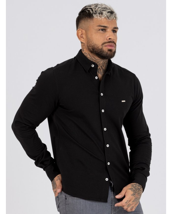 CAMISA SMK BASICA PRETA