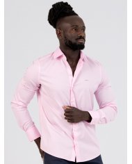 CAMISA SMK ROSA COM CHAPA
