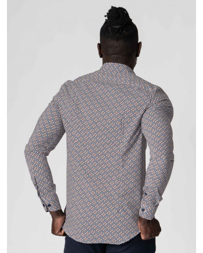 CAMISA SMK PADRAO RETANGULOS