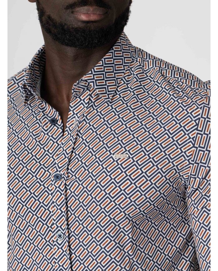 CAMISA SMK PADRAO RETANGULOS