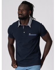 POLO SMK CINZA BORDADO