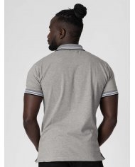 POLO SMK CINZA BORDADO
