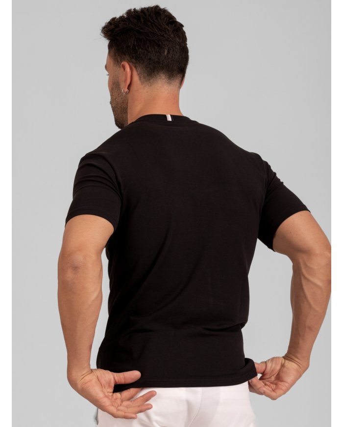 T-SHIRT SMK LOGO PRETO