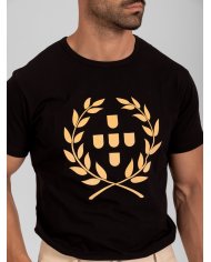 T-SHIRT SMK ESPIGAS DOURADA