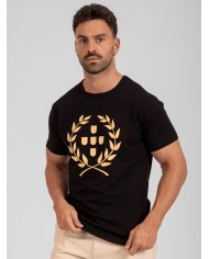 T-SHIRT SMK LOGO PRETO