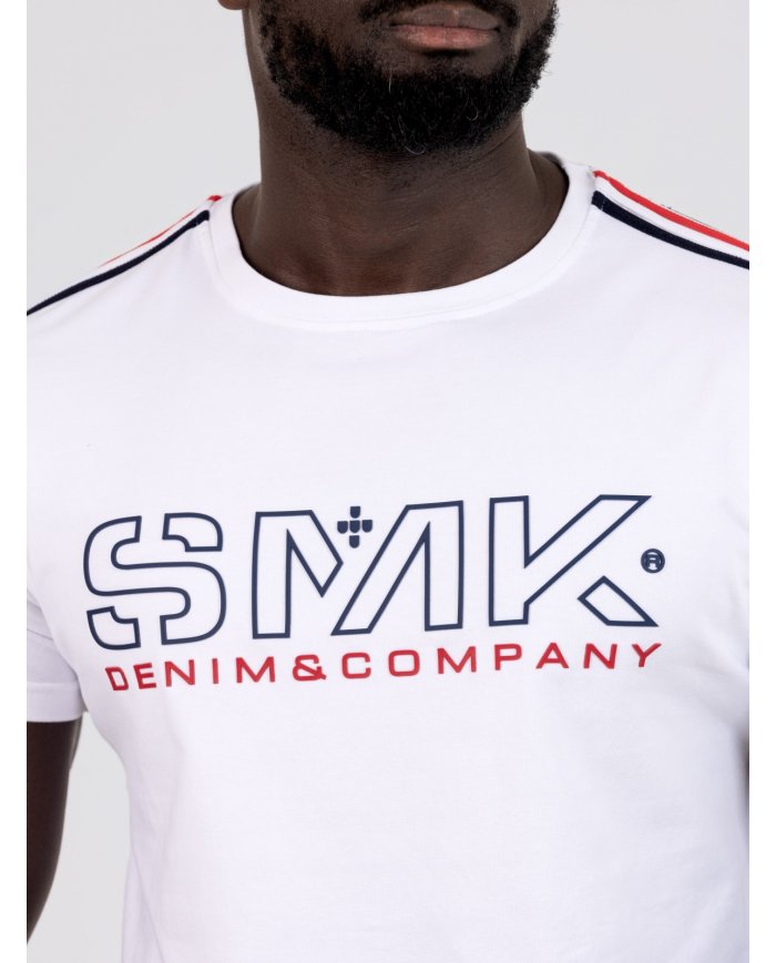 T-SHIRT SMK OMBRO LISTADO