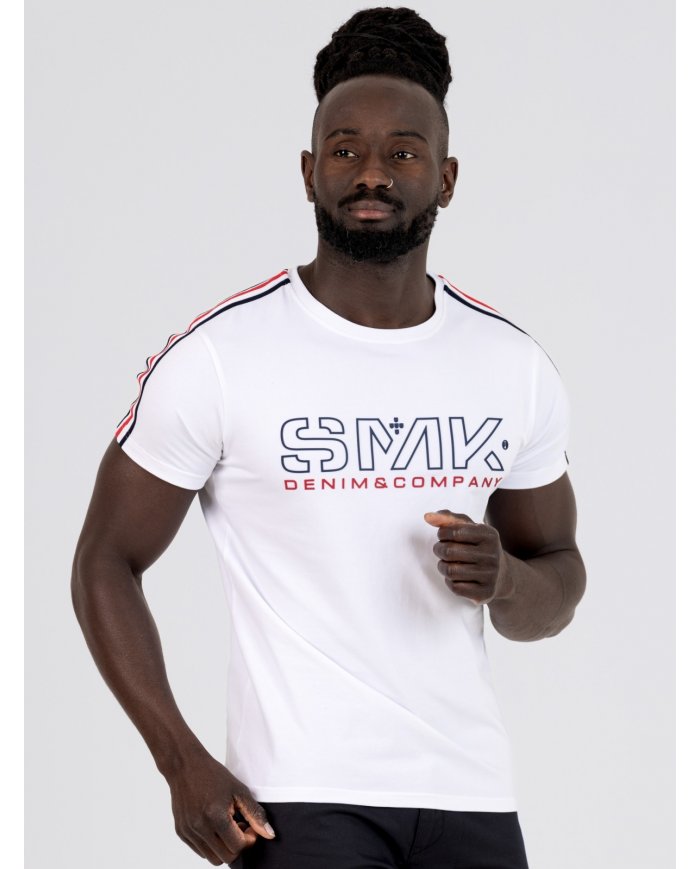 T-SHIRT SMK OMBRO LISTADO