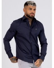 CAMISA SMK MARINHO COM CHAPA
