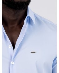 CAMISA SMK AZUL COM CHAPA