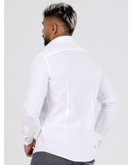 CAMISA SMK BRANCA TRES RISCAS
