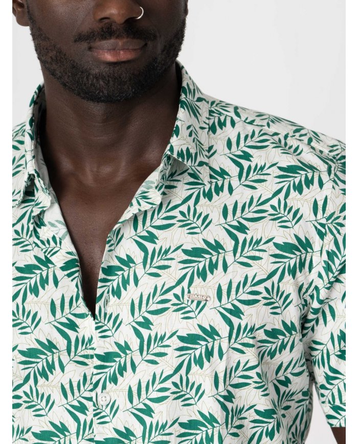 CAMISA SMK FLOR VERDE