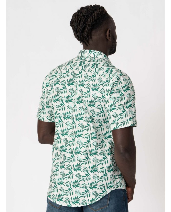 CAMISA SMK FLOR VERDE