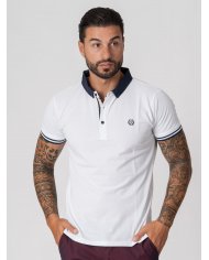 POLO SMK BRANCO MARINHO
