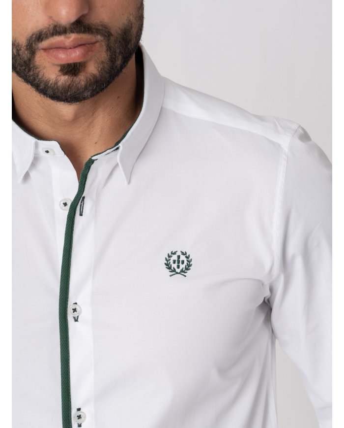 CAMISA SMK BRANCA VERDE
