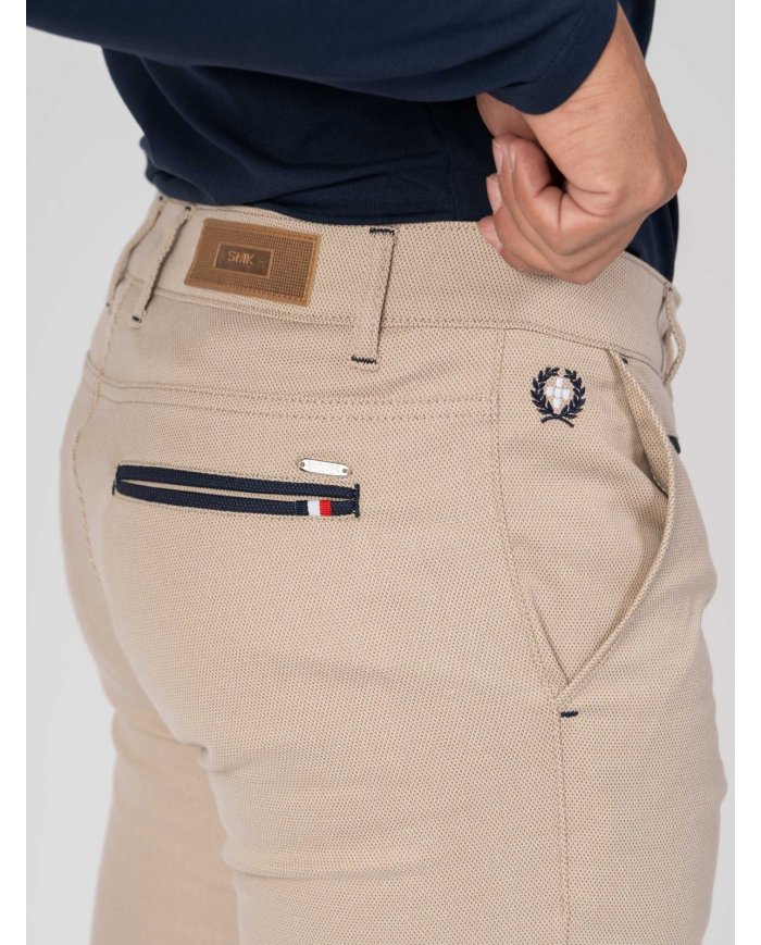 CALÇA SMK BEGE K46