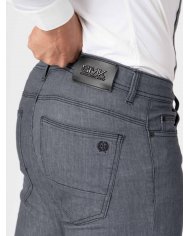 CALÇA SMK CINZA SLIM