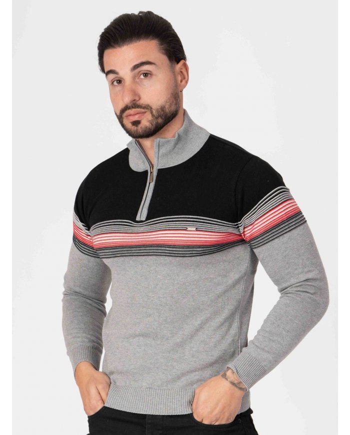 CAMISOLA SMK CINZA PRETO