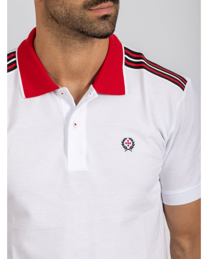 POLO SMK BRANCO GOLA V