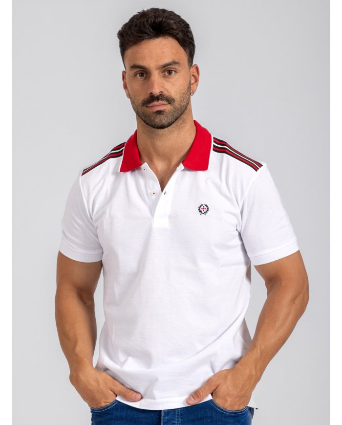 POLO SMK BRANCO GOLA V