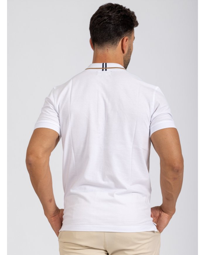 POLO SMK BRANCO GOLA M