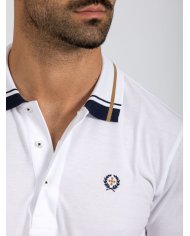 POLO SMK BRANCO GOLA M