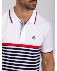 POLO SMK BRANCO RISCAS