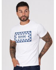 T-SHIRT SMK LOGO MARINHO