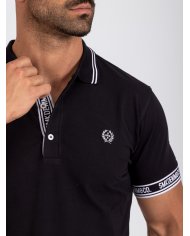 POLO SMK PRETO BRANCO