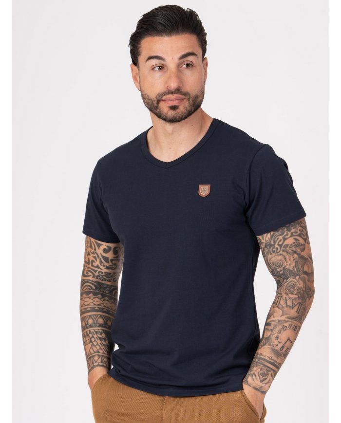 T-SHIRT SMK CHAPA CAMEL