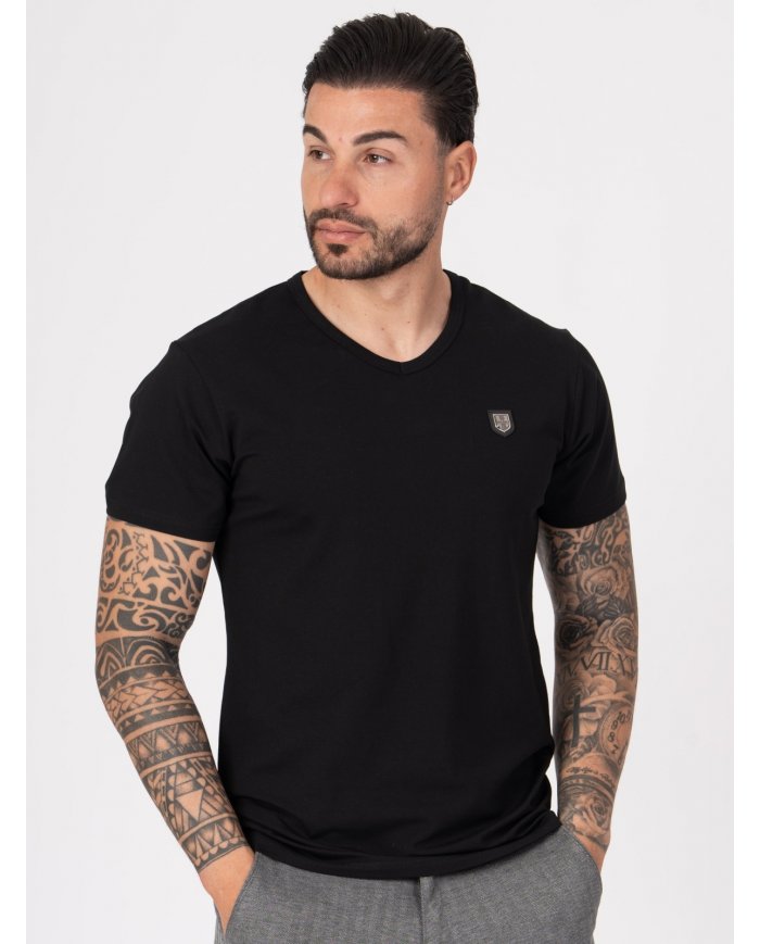 T-SHIRT SMK CHAPA PRETO