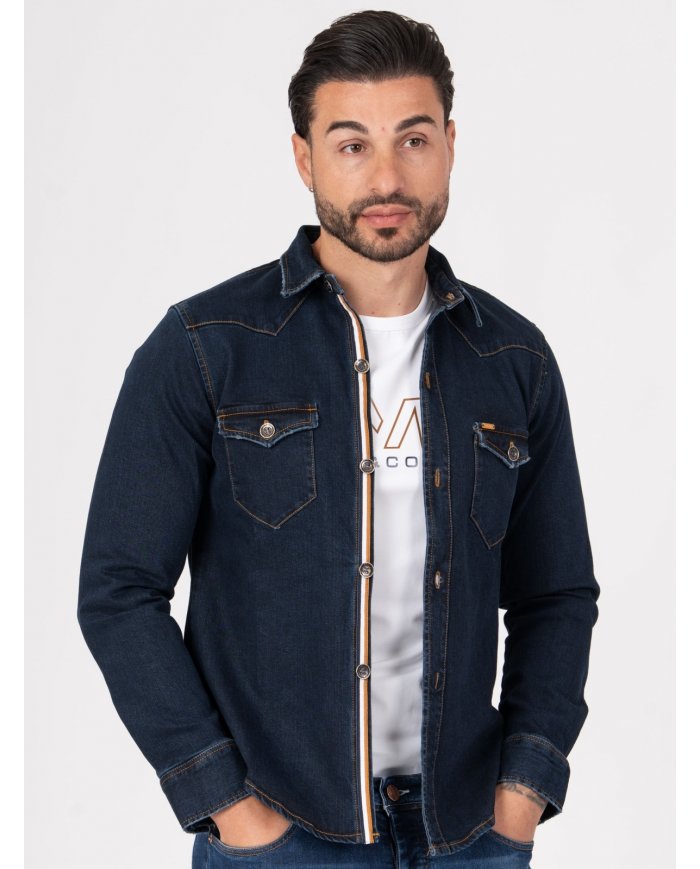 CAMISA SMK DENIM S/JACTO
