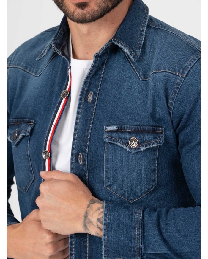 CAMISA SMK DENIM C/JACTO