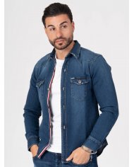CAMISA SMK BORDADO K46 MARINHO
