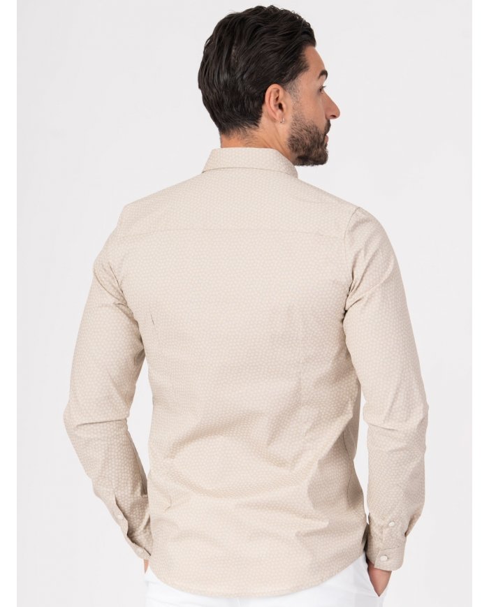 CAMISA SMK PADRAO BEGE