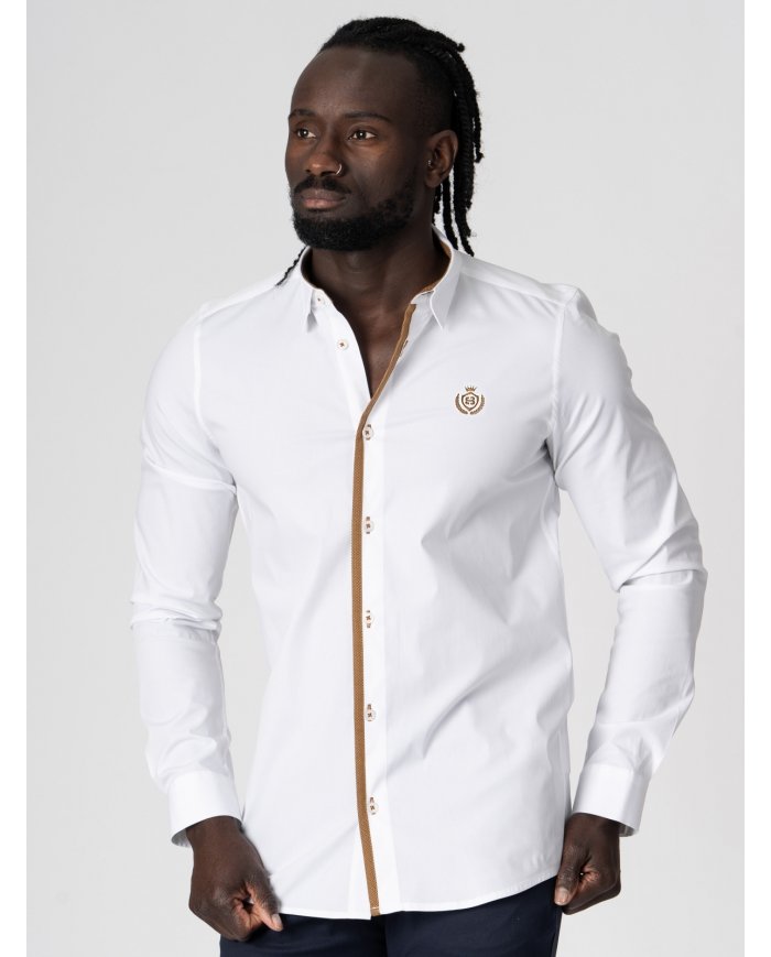 CAMISA SMK BRANCA CAMEL