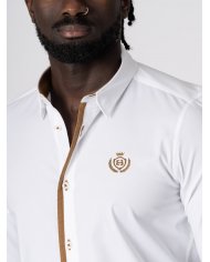 CAMISA SMK BRANCA CAMEL