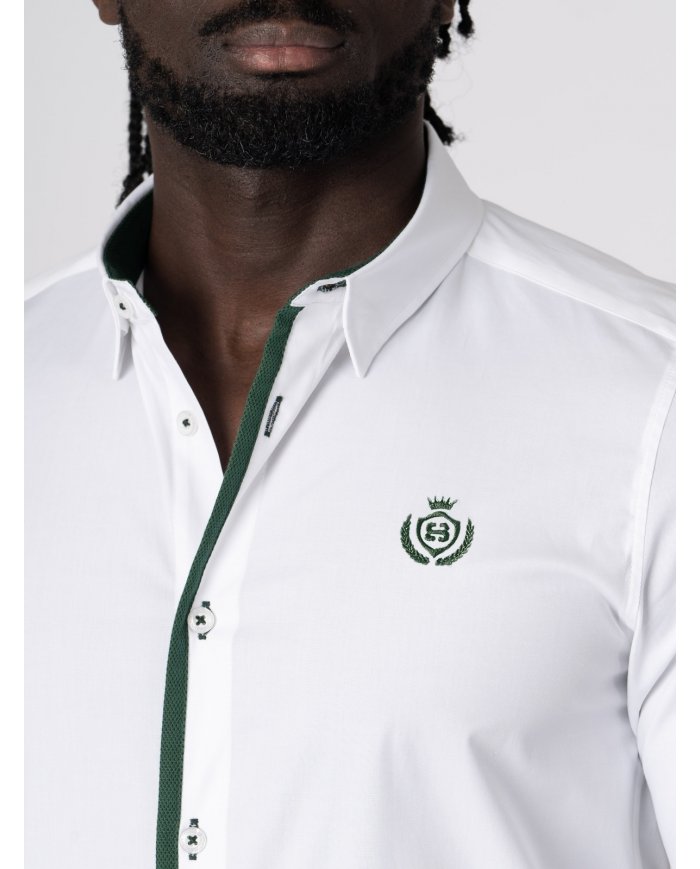 CAMISA SMK BRANCA VERDE