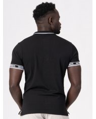 POLO SMK PRETO BRANCO