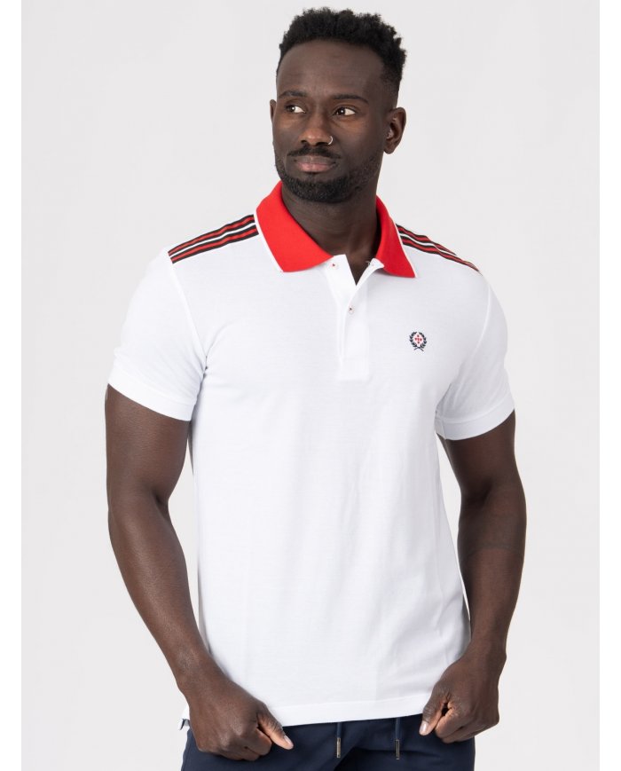 POLO SMK BRANCO GOLA V
