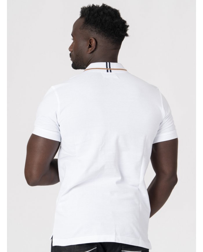 POLO SMK BRANCO GOLA M