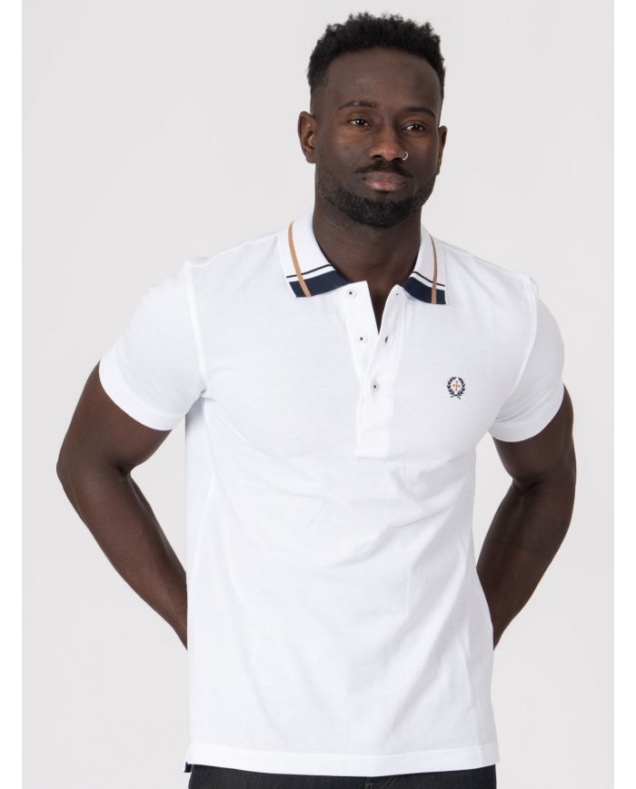 POLO SMK BRANCO GOLA M